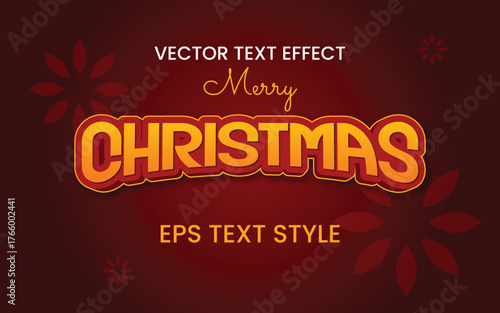 Christmas Unique Text Effect