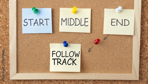 Project Pathway: Start, Middle, End with Follow Track Notes