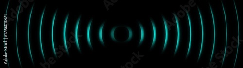 Radio waves waves background. network tower produced radio wave concept. Radio Waves in Circle Form, Radio wave signal animated background. Technology radio waves signal icon animation.  