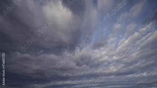 blue sky with clouds