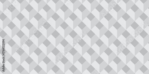 3d modeling cubes Illustration decoration seamless white material pattern square design.	