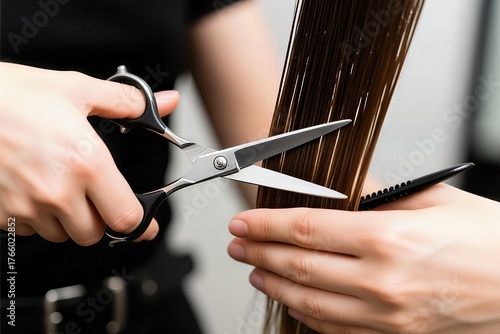 blunt cut for thick hair