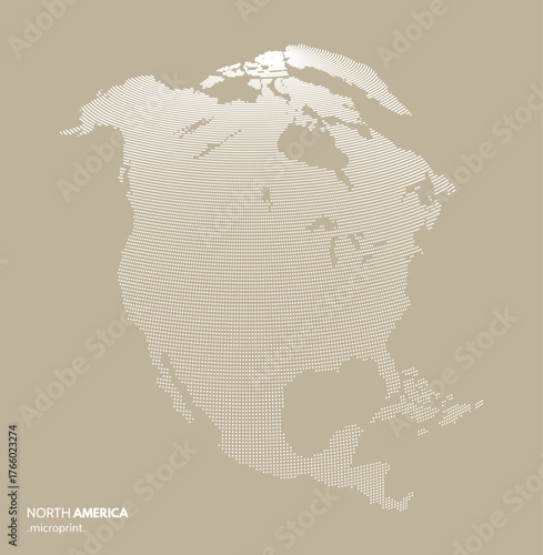 North America. Earth globe. Global business concept. Illustration for design.