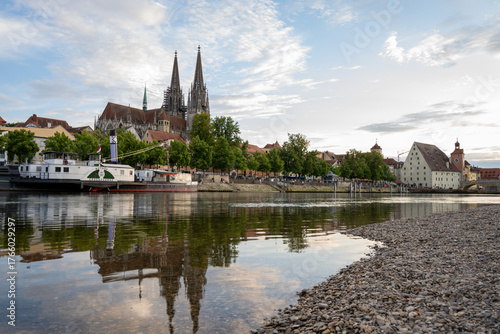 Regensburg am späten Nachmittag