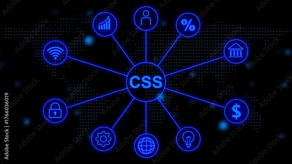 CS network diagram with CS at center and global connections cascading ...