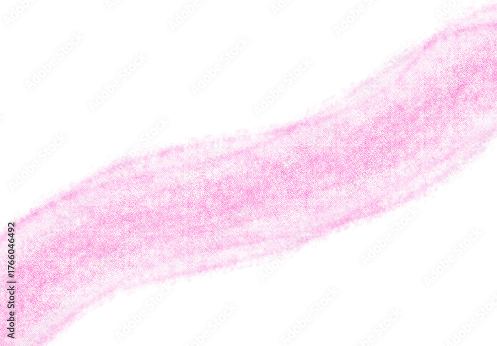 Fototapeta premium Hand made Pink watercolor brush stroke abstract vector element for design By Adobe Fresco