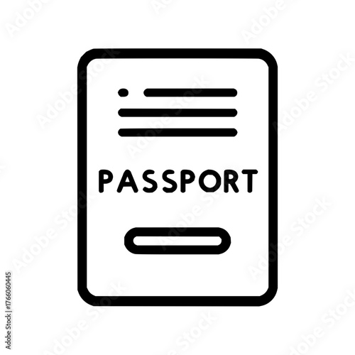 Passport document identification travel id citizenship official government immigration visa identity card 100