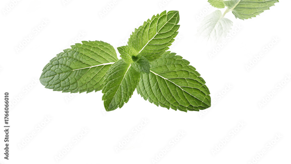 Obraz premium fresh mint leaves