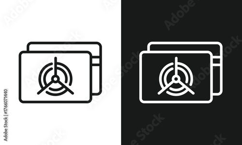 Secure Payments Icon Vector Illustration, Credit Card Security, Data Protection, Financial Safety, and Transaction Lock Line Art.