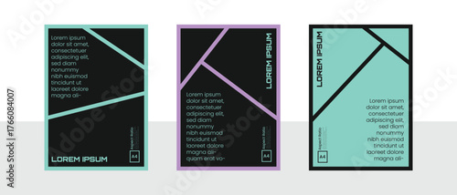 Minimal collage design with comic frame style for creative photo messages