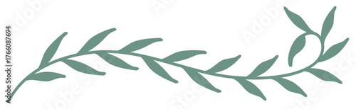 Botanical Border Element