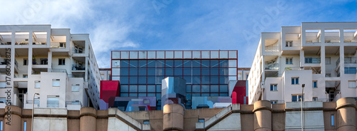 Wallpaper Mural Colorful modern architecture in Poitiers, France Torontodigital.ca