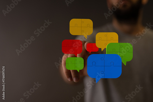 A concept showing collabora...