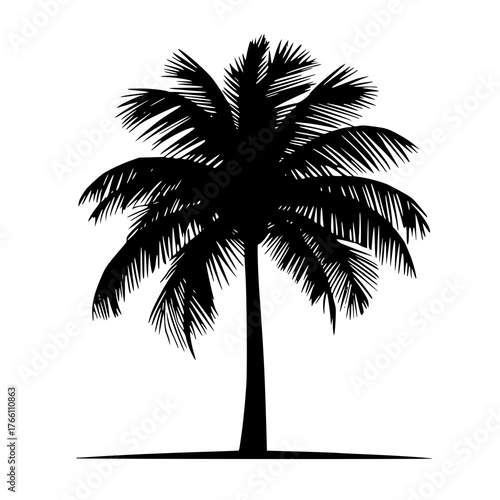 Bring tropical vibes to your design! This coconut tree vector adds a refreshing touch of paradise — perfect for summer themes, beach brands, and nature-inspired projects.