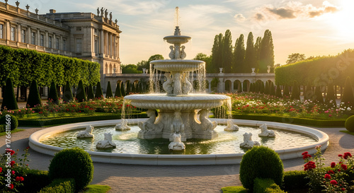 fountain in the park