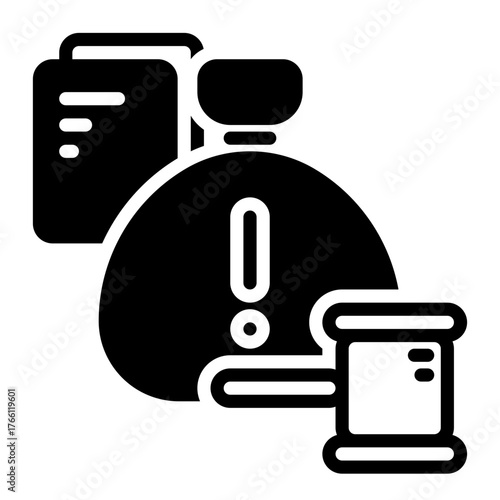 fine icon, glyph icon style