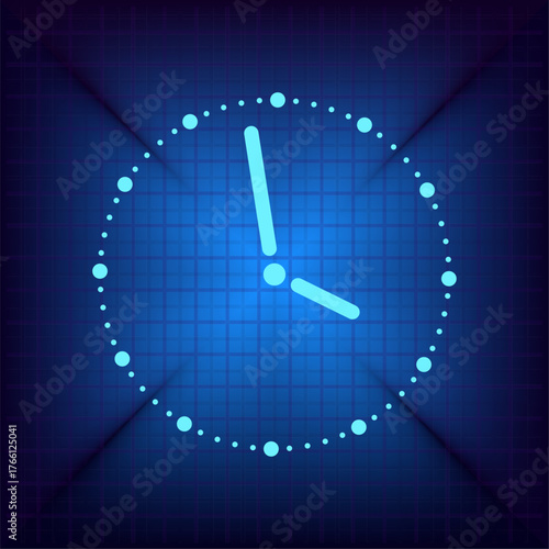 Vector illustration on a blue background
