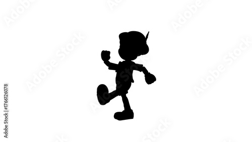 Fotografie Pinocchio Puppet Move Talk Boys