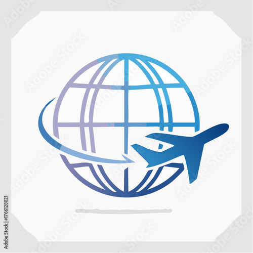 Global Aviation Connectivity: A Streamlined Symbol of Worldwide Air Travel