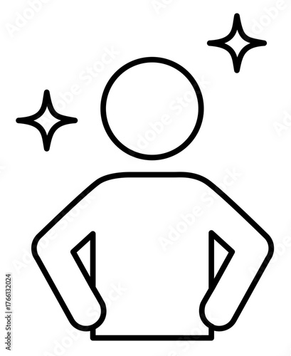 自信ある人、成功者、モテモテ、気取る等