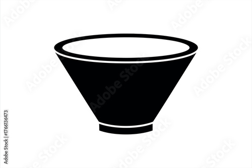 Funnel icon black and white