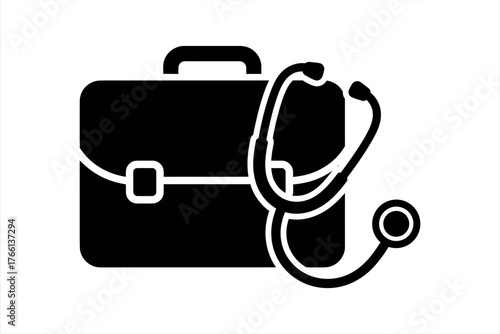 Medical Business Briefcase Icon
