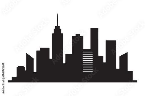 Tableau sur toile new york city skyline