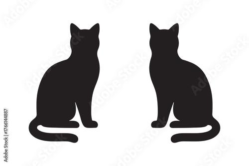 black cat silhouette