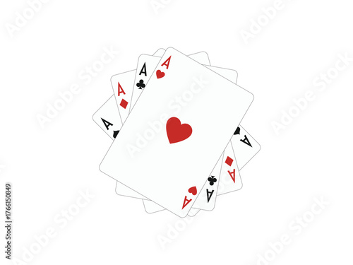 Five playing cards royal flush hearts. Royal flush hearts playing cards