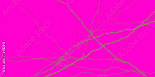Thunder Stock Image In pink Background. Massive lightning bolt with branches isolated on pink background. Dramatic electric lightning. thunder lighting on pink sky. 3d illustration, lightning, 