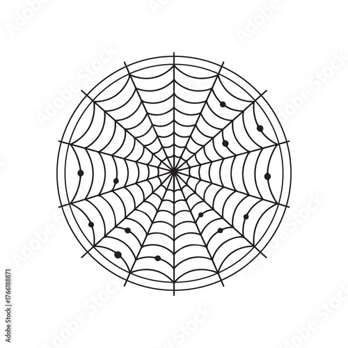 Norman Halloween Shadow Art – Black Silhouette on White.