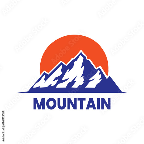 mountain logo vector illustration