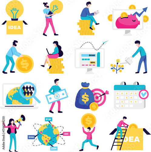 Contribution Project Vector Art, Icons, and