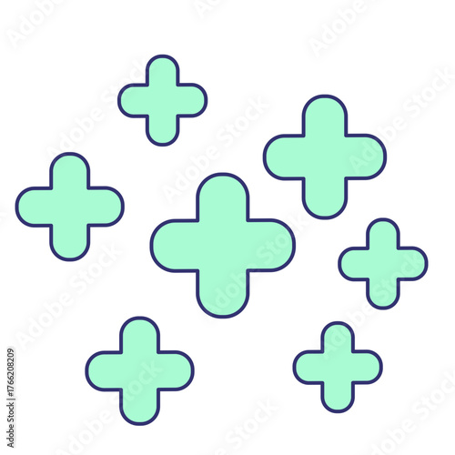 Medical Cross Pattern