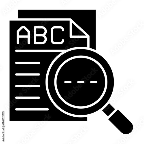 Spelling  Icon Element For Design	