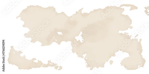 Old paper map illustration of the world and country borders of Italy, France, and the USA's North America with a vintage cartography outline for geography design