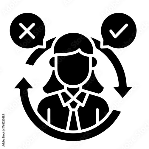 Customer Feedback  Icon Element For Design	