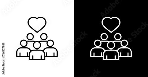 Collective White Icon Set Design