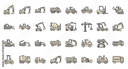 Cartoon hand drawn alphabet set with cute animal characters like cat, bear, and lion for a seamless baby pattern design and funny child illustration