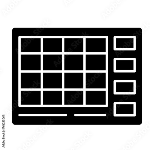 Atm Interface  Icon Element For Design
