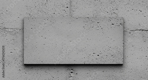 Modern concrete texture background with a clean rectangular overlay perfect for minimalist design and architectural concepts
