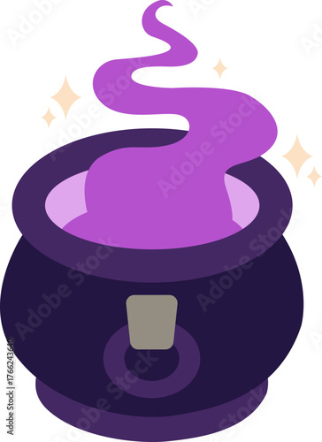 Witch Potion Couldron Element