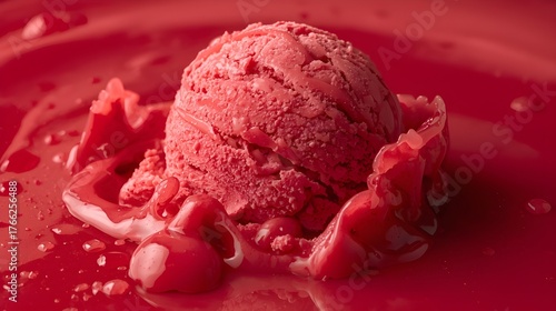 strawberry ice cream