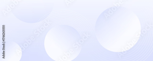 Soft white abstract background with floating transparent circles giving a clean modern minimalist feel