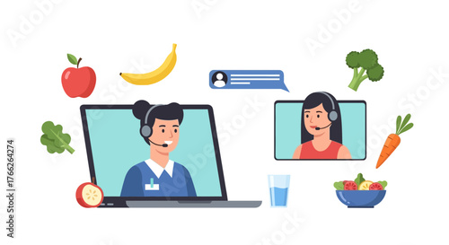 Schedule a virtual nutrition consultation with our certified dietitian for personalized dietary guidance, healthy lifestyle tips, and improved wellness today