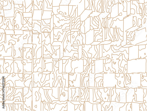 seamless pattern with abstract background. seamless pattern with floral pattern. Golden linear pattern on white background. Premium topographic background. Geographic banner for travel.