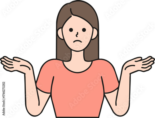 a shrug gesture