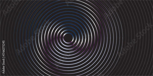 Abstract bright creative cosmic background. Hyper jump into another galaxy. Speed of light, neon glowing twisted lines in motion