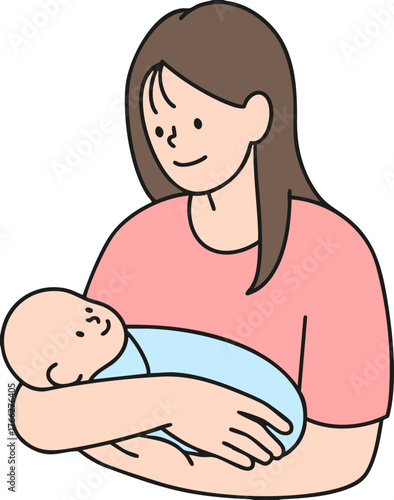mother and baby