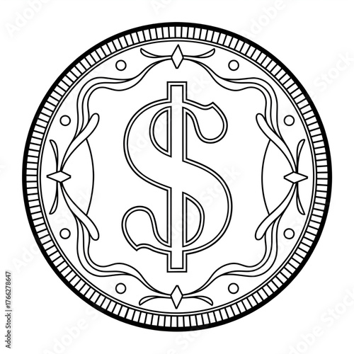 dollar sign with dollar
